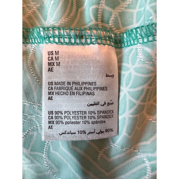 JM Collection Womens Multicolor Floral Print Top Medium - Picture 5 of 7